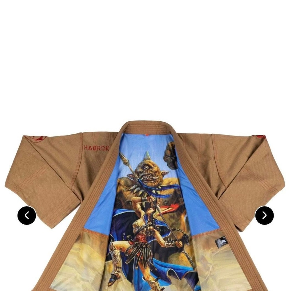 Habrok gi - worn once. Never reach for it.
